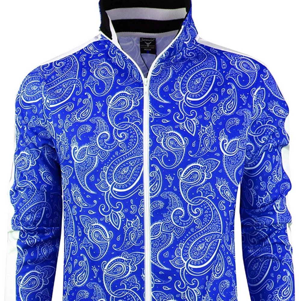 ATHLETIC SLIM DESIGN SIDE TAPPED TRACKSUIT.